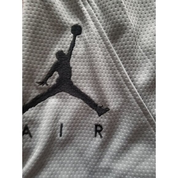 Jordan Rise Striped Triangle Basketball Shorts Men's Size Large  Color: Wolf Gra - Picture 3 of 11